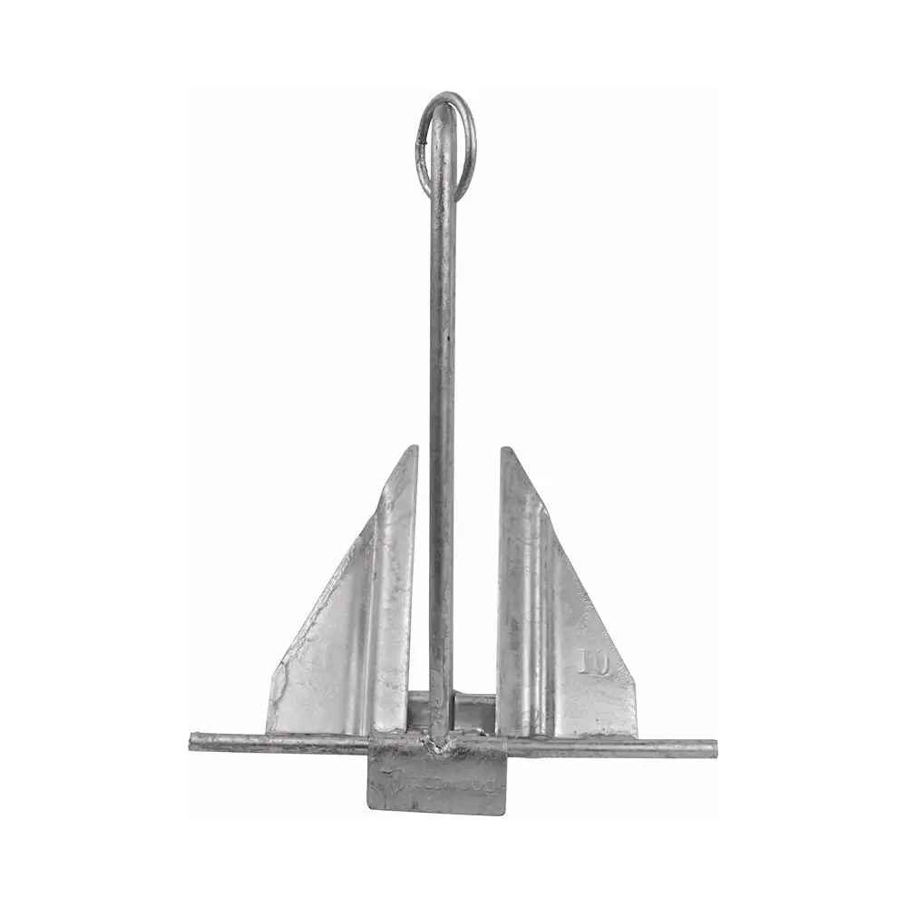 Boat Anchor - Deep Water - Fluke Style - 10 Pound - Slip Ring Shank - ATT9962-1
